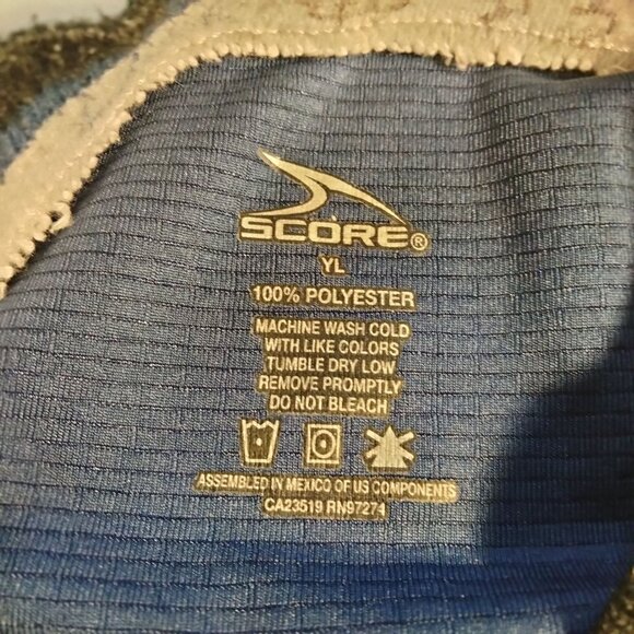 Nike Steamboat Soccer Club Jerseys Blue White Number 33 Youth Large Tee Colorado - Picture 5 of 9